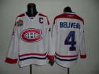 nhl montreal canadiens #4 beliveau white ccm[2011 winter classic]