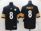 Nike Steelers #8 Kenny Pickett Black 2022 NFL Draft Vapor Untouchable Limited Jersey