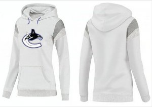 NHL Women Vancouver Canucks Logo Pullover Hoodie 1