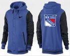 NHL New York Rangers Logo Pullover Hoodie 3