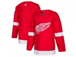 Men Adidas Detroit Red Wings Blank Red Home Authentic Stitched Customized Jersey