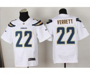 Nike jerseys san diego chargers #22 verrett white[new Elite]