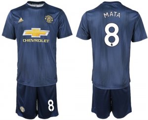 2018-19 Manchester United 8 MATA Third Away Soccer Jersey