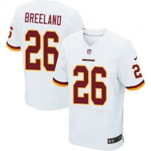 Nike Washington Redskins #26 Bashaud Breeland Burgundy white Jerseys(Elite)