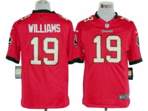 Nike nfl tampa bay buccaneers #19 Williams red Game Jerseys