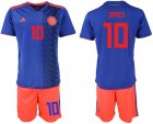 Colombia 10 JAMES Away 2018 FIFA World Cup Soccer Jersey