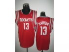 nba Houston Rockets #13 James Harden red Jersey