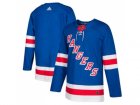 Men Adidas New York Rangers Blank Royal Blue Home Authentic Stitched Custom Jersey