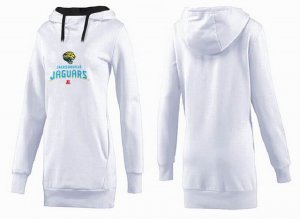 Women Jacksonville Jaguars Logo Pullover Hoodie-075