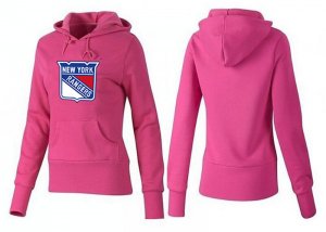 NHL Women New York Rangers Logo Pullover Hoodie 20