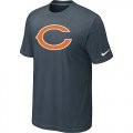 Chicago Bears Sideline Legend Authentic Logo T-Shirt Grey