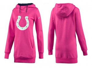 Women Indianapolis Colts Logo Pullover Hoodie-053