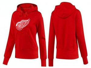 NHL Women Detroit Red Wings Logo Pullover Hoodie 26