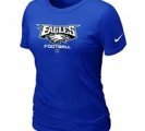 Women Philadelphia Eagles Blue T-Shirt