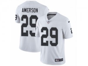 Mens Nike Oakland Raiders #29 David Amerson Vapor Untouchable Limited White NFL Jersey