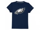 nike Philadelphia eagles authentic logo youth T-Shirt dk.blue