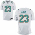 Nike Miami Dolphins #23 Jay Ajayi White Mens Stitched NFL New Elite Jersey