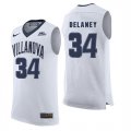 Villanova Wildcats #34 Tim Delaney White College Basketball Elite Jersey