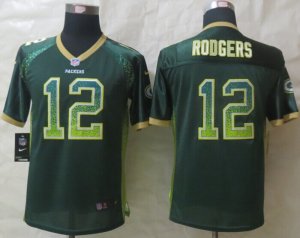 Youth 2014 New Nike Green Bay Packers #12 Rodgers green Jerseys(Drift Fashion)