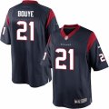 Mens Nike Houston Texans #21 A.J. Bouye Limited Navy Blue Team Color NFL Jersey