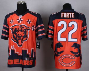 Nike Chicago Bears #22 Matt Forte Jerseys(Style Noble Fashion Elite)