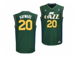 nba utah jazz #20 hayward green