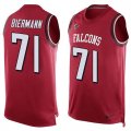 Nike Atlanta Falcons #71 Kroy Biermann Red Team Color Men Stitched NFL Limited Tank Top Jersey