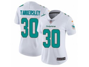 Women Nike Miami Dolphins #30 Cordrea Tankersley Vapor Untouchable Limited White NFL Jersey