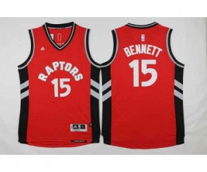 nba jersey toronto raptors #15 bennett red[2016 new][bennett]