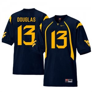 West Virginia Mountaineers #13 Rasul Douglas Navy College Football Jersey