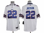 Nike NFL Buffalo Bills #22 Fred Jackson White Game Jerseys