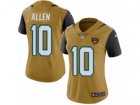 Women Nike Jacksonville Jaguars #10 Brandon Allen Limited Gold Rush NFL Jersey