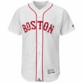Men's Boston Red Sox Majestic Blank White Home Flexbase Authentic Collection Team Jersey