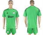 2017-18 AFC Ajax Green Goalkeeper Soccer Jersey