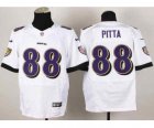 Nike jerseys baltimore ravens #88 pitta white[Elite]