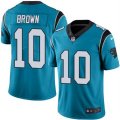 Nike Carolina Panthers #10 Corey Brown Blue Mens Stitched NFL Limited Rush Jersey