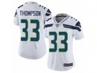 Women Nike Seattle Seahawks #33 Tedric Thompson Vapor Untouchable Limited White NFL Jersey