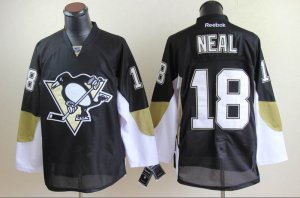 nhl pittsburgh penguins #18 neal black