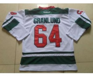 nhl jerseys minnesota wilds #64 granlund white