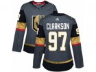 Women Adidas Vegas Golden Knights #97 David Clarkson Authentic Gray Home NHL Jersey