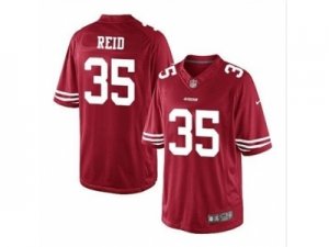 Nike jerseys san francisco 49ers #35 reid red[nike limited]