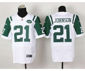 Nike jerseys new york jets #21 johnson white[Elite][johnson]