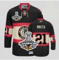 nhl jerseys chicago blackhawks #21 mikita black third edition[2013 Stanley cup champions]