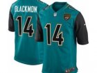 Nike NFL Jacksonville Jaguars #14 Justin Blackmon green Alternate Jerseys(Game)