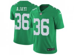 Men Nike Philadelphia Eagles #36 Jay Ajayi Green Stitched NFL Limited Rush Jersey