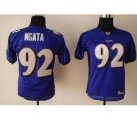 baltimore ravens #92 youth ngata purple