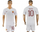 2017-18 Roma 10 TOTTI Away Soccer Jersey