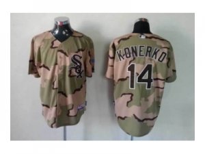 mlb jerseys chicago white sox #14 konerko camo