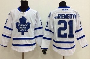 nhl jerseys toronto maple leafs #21 vanriemsdyk white new