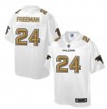 Nike Atlanta Falcons #24 Devonta Freeman White Men NFL Pro Line Fashion Game Jersey